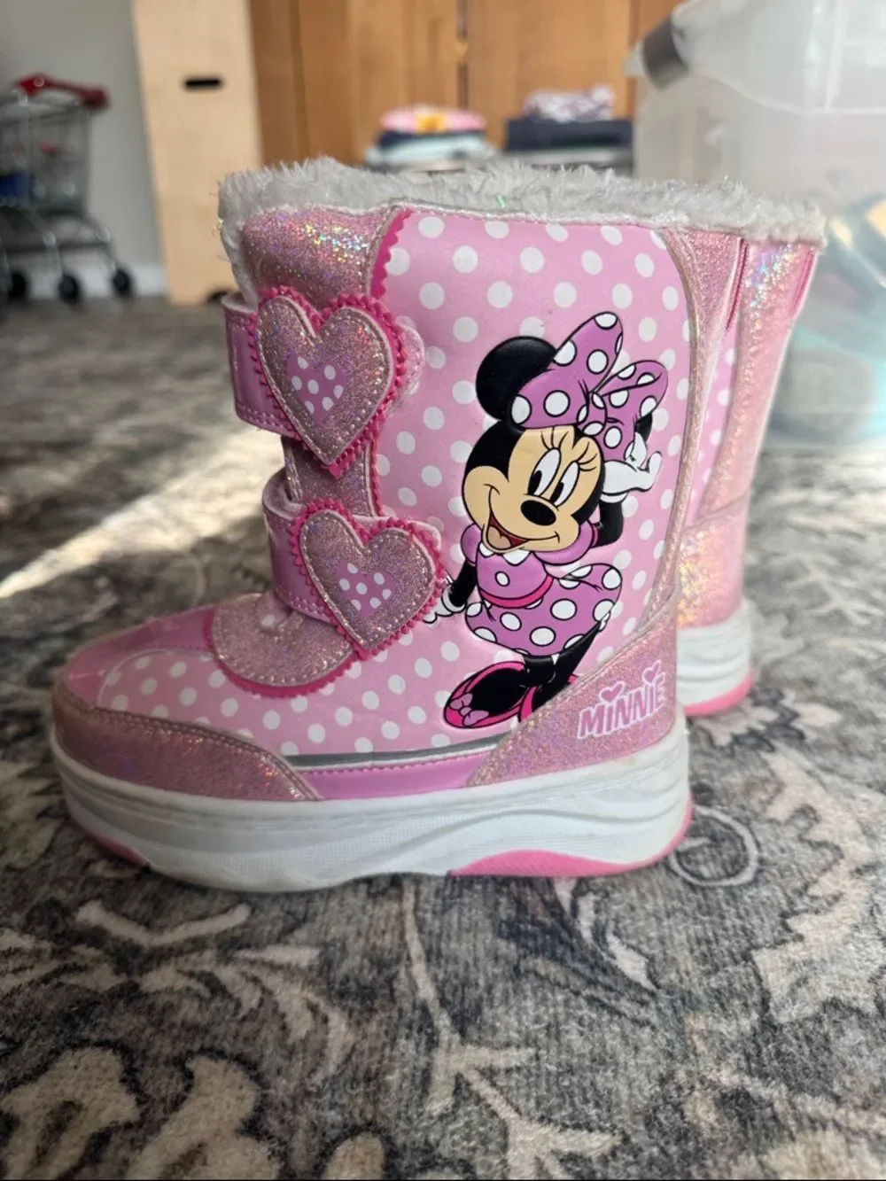Minnie Mouse Toddler Snow Boots